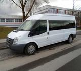 Mikroautobuso nuoma, Ford Transit, 9 vietos, ilgas